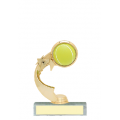 Trophies - #A-Style Tennis Ribbon Star